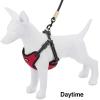 imageBest Pet Supplies Voyager Adjustable Dog Vest Harness Breathable No Pull Harness for Small Medium Large Dogs Harness for Walking Jogging Easy Stepin Reflective Stripes  Turquoise SHarness Red