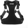 imageBest Pet Supplies Voyager Adjustable Dog Vest Harness Breathable No Pull Harness for Small Medium Large Dogs Harness for Walking Jogging Easy Stepin Reflective Stripes  Turquoise SHarness Black