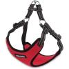 imageBest Pet Supplies Voyager Adjustable Dog Vest Harness Breathable No Pull Harness for Small Medium Large Dogs Harness for Walking Jogging Easy Stepin Reflective Stripes  Turquoise SHarness Red