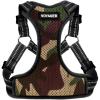 imageBest Pet Supplies Voyager Adjustable Dog Vest Harness Breathable No Pull Harness for Small Medium Large Dogs Harness for Walking Jogging Easy Stepin Reflective Stripes  Turquoise SHarness ArmyBlack Trim