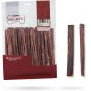 imageBest Pet Supplies GigaBite 6 Inch Beef Gullet Jerky Sticks 10 Pack  All Natural Free Range Beef Esophagus Stick Dog TreatEsophagus Sticks
