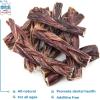 imageBest Pet Supplies GigaBite 6 Inch Beef Gullet Jerky Sticks 10 Pack  All Natural Free Range Beef Esophagus Stick Dog TreatEsophagus Sticks Braided