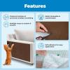 imageBest Pet Supplies Cat Scratcher Replacement Pads  Cardboard Cat Scratcher Pad Relieves Stress Supports Pet Behaviors 3 CountBrown 394 x 158