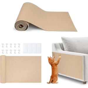 imageBest Pet Supplies Catify Cat Scratcher Fun Interactive Scratchers Claw Safe Furniture Saver Indoor Play Support Natural Cat Behaviors Heavy Duty  BeigeBeige 787 x 158