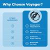 image:imageVoyager EscapeProof Stepin Lock Cat Harness amp 5ft NeopreneHandle Leash Set AllWeather Mesh with Reflective Stitching for Small to Large Cats by Best Pet Supplies Orange SBlack TrimBaby Blue 327