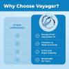 image:imageVoyager EscapeProof Stepin Lock Cat Harness amp 5ft NeopreneHandle Leash Set AllWeather Mesh with Reflective Stitching for Small to Large Cats by Best Pet Supplies Orange SBaby Blue 327