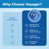 image:imageVoyager EscapeProof Stepin Lock Cat Harness amp 5ft NeopreneHandle Leash Set AllWeather Mesh with Reflective Stitching for Small to Large Cats by Best Pet Supplies Orange SRoyal Blue 327