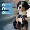 image:imageVoyager Stepin Pet Harness  All Weather Mesh Adjustable Step in Harness for Cats and Dogs by Best Pet Supplies  ArmyBlack Trim MHarness ArmyBlack Trim