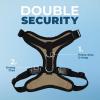 image:imageVoyager Stepin Pet Harness  All Weather Mesh Adjustable Step in Harness for Cats and Dogs by Best Pet Supplies  ArmyBlack Trim MHarness ArmyBlack Trim