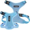 image:imageVoyager Stepin Pet Harness  All Weather Mesh Adjustable Step in Harness for Cats and Dogs by Best Pet Supplies  ArmyBlack Trim MHarness Baby Blue