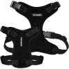image:imageVoyager Stepin Pet Harness  All Weather Mesh Adjustable Step in Harness for Cats and Dogs by Best Pet Supplies  ArmyBlack Trim MHarness Black