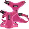 image:imageVoyager Stepin Pet Harness  All Weather Mesh Adjustable Step in Harness for Cats and Dogs by Best Pet Supplies  ArmyBlack Trim MHarness Fuchsia