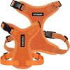 image:imageVoyager Stepin Pet Harness  All Weather Mesh Adjustable Step in Harness for Cats and Dogs by Best Pet Supplies  ArmyBlack Trim MHarness Orange