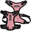 image:imageVoyager Stepin Pet Harness  All Weather Mesh Adjustable Step in Harness for Cats and Dogs by Best Pet Supplies  ArmyBlack Trim MHarness PinkBlack Trim