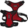 image:imageVoyager Stepin Pet Harness  All Weather Mesh Adjustable Step in Harness for Cats and Dogs by Best Pet Supplies  ArmyBlack Trim MHarness RedBlack Trim