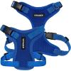 image:imageVoyager Stepin Pet Harness  All Weather Mesh Adjustable Step in Harness for Cats and Dogs by Best Pet Supplies  ArmyBlack Trim MHarness Royal Blue