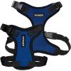 image:imageVoyager Stepin Pet Harness  All Weather Mesh Adjustable Step in Harness for Cats and Dogs by Best Pet Supplies  ArmyBlack Trim MHarness Royal BlueBlack Trim