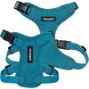 image:imageVoyager Stepin Pet Harness  All Weather Mesh Adjustable Step in Harness for Cats and Dogs by Best Pet Supplies  ArmyBlack Trim MHarness Turquoise
