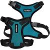 image:imageVoyager Stepin Pet Harness  All Weather Mesh Adjustable Step in Harness for Cats and Dogs by Best Pet Supplies  ArmyBlack Trim MHarness TurquoiseBlack Trim