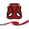Harness Leash Bundle (Red/Black Trim)