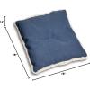 image:imageBest Pet Supplies Cat Bed for Indoor Cat Domed Tent House with Removable Pillow Covered Cat Cave for Small Dog Puppies and All Breeds of Cats  Gray Linen 16 x 16 x H14Navy