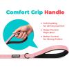 image:imageBest Pet Supplies Voyager Reflective Dog Leash or Collar with Neoprene Handle for Small Medium and Large Breed Puppies Cute and Heavy Duty for Walking Running and Training  Moss Green Leash SLeash Soft Pink
