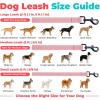 image:imageBest Pet Supplies Voyager Reflective Dog Leash or Collar with Neoprene Handle for Small Medium and Large Breed Puppies Cute and Heavy Duty for Walking Running and Training  Moss Green Leash SLeash Soft Pink
