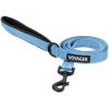 image:imageBest Pet Supplies Voyager Reflective Dog Leash or Collar with Neoprene Handle for Small Medium and Large Breed Puppies Cute and Heavy Duty for Walking Running and Training  Moss Green Leash SLeash Baby Blue