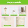 image:imageBest Pet Supplies Catify Cat Scratcher Fun Interactive Scratchers Posts Poles Claw Safe Furniture Saver Indoor Play Support Natural Cat Behaviors Heavy Duty  LShape Scratcher 165 x 114Scratching Post Beige
