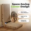 image:imageBest Pet Supplies Catify Cat Scratcher Fun Interactive Scratchers Posts Poles Claw Safe Furniture Saver Indoor Play Support Natural Cat Behaviors Heavy Duty  LShape Scratcher 165 x 114LShape Scratcher