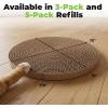 image:imageBest Pet Supplies Catify Cat Scratcher Fun Interactive Scratchers Posts Poles Claw Safe Furniture Saver Indoor Play Support Natural Cat Behaviors Heavy Duty  LShape Scratcher 165 x 1145 Pack Round