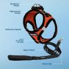 image:imageBest Pet Supplies Voyager Stepin Air All Weather Mesh Harness and Reflective Dog 5ft Leash Combo with Neoprene Handle for Small Medium and Large Breed Puppies  Set Moss Green MediumHarness Leash Bundle OrangeBlack Trim