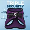image:imageBest Pet Supplies Voyager Stepin Air All Weather Mesh Harness and Reflective Dog 5ft Leash Combo with Neoprene Handle for Small Medium and Large Breed Puppies  Set Moss Green MediumHarness Leash Bundle PurpleBlack Trim