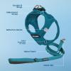 image:imageBest Pet Supplies Voyager Stepin Air All Weather Mesh Harness and Reflective Dog 5ft Leash Combo with Neoprene Handle for Small Medium and Large Breed Puppies  Set Moss Green MediumHarness Leash Set Turquoise