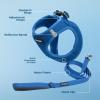 image:imageBest Pet Supplies Voyager Stepin Air All Weather Mesh Harness and Reflective Dog 5ft Leash Combo with Neoprene Handle for Small Medium and Large Breed Puppies  Set Moss Green MediumHarness Leash Set Royal Blue