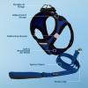 image:imageBest Pet Supplies Voyager Stepin Air All Weather Mesh Harness and Reflective Dog 5ft Leash Combo with Neoprene Handle for Small Medium and Large Breed Puppies  Set Moss Green MediumHarness Leash Bundle Royal BlueBlack Trim