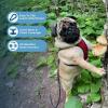 image:imageBest Pet Supplies Voyager Stepin Air All Weather Mesh Harness and Reflective Dog 5ft Leash Combo with Neoprene Handle for Small Medium and Large Breed Puppies  Set Moss Green MediumHarness Leash Bundle RedBlack Trim
