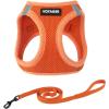 image:imageVoyager Stepin Pet Harness  All Weather Mesh Adjustable Step in Harness for Cats and Dogs by Best Pet Supplies  307 Set Lavender S307 Set Orange