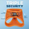 image:imageVoyager Stepin Pet Harness  All Weather Mesh Adjustable Step in Harness for Cats and Dogs by Best Pet Supplies  307 Set Lavender S307 Set Orange