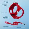 image:imageVoyager Stepin Pet Harness  All Weather Mesh Adjustable Step in Harness for Cats and Dogs by Best Pet Supplies  307 Set Lavender S307 Set Red