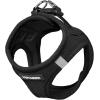 image:imageBest Pet Supplies Voyager Stepin Air Harness  All Weather Mesh Reflective No Pull Harness for Dogs Cats  Secure with Hook amp Loop Fastener Buckle Double DRings  Khaki SHarness Black