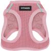 image:imageBest Pet Supplies Voyager Stepin Air Harness  All Weather Mesh Reflective No Pull Harness for Dogs Cats  Secure with Hook amp Loop Fastener Buckle Double DRings  Khaki SHarness Pink