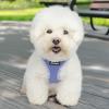image:imageBest Pet Supplies Voyager Stepin Air Harness  All Weather Mesh Reflective No Pull Harness for Dogs Cats  Secure with Hook amp Loop Fastener Buckle Double DRings  Khaki SHarness Lavender