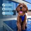image:imageBest Pet Supplies Voyager Stepin Air Harness  All Weather Mesh Reflective No Pull Harness for Dogs Cats  Secure with Hook amp Loop Fastener Buckle Double DRings  Khaki SHarness Royal BlueBlack Trim