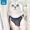 image:imageBest Pet Supplies Voyager Stepin Air Harness  All Weather Mesh Reflective No Pull Harness for Dogs Cats  Secure with Hook amp Loop Fastener Buckle Double DRings  Khaki SHarness Gray 2Tone