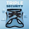image:imageBest Pet Supplies Voyager Stepin Air Harness  All Weather Mesh Reflective No Pull Harness for Dogs Cats  Secure with Hook amp Loop Fastener Buckle Double DRings  Khaki SHarness Baby BlueBlack Trim