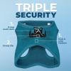 image:imageBest Pet Supplies Voyager Stepin Air Harness  All Weather Mesh Reflective No Pull Harness for Dogs Cats  Secure with Hook amp Loop Fastener Buckle Double DRings  Khaki SHarness Turquoise