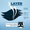 image:imageBest Pet Supplies Voyager Stepin Air Harness  All Weather Mesh Reflective No Pull Harness for Dogs Cats  Secure with Hook amp Loop Fastener Buckle Double DRings  Khaki SHarness Blue