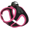 image:imageBest Pet Supplies  All Weather MeshPlush Reflective No Pull Harness for Small Medium Dogs Cats  Secure with Hook amp Loop Fastener Buckle Double DRings  PinkBlack Trim MHarness BlackPink Trim