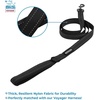 image:imageBest Pet Supplies  All Weather MeshPlush Reflective No Pull Harness for Small Medium Dogs Cats  Secure with Hook amp Loop Fastener Buckle Double DRings  PinkBlack Trim MArns borde negronegro